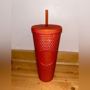 Starbucks Fall 2022 Orange Studded